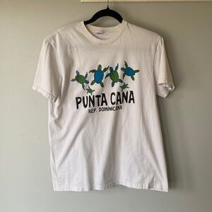 Punta Cana 100% cotton sea turtle t-shirt